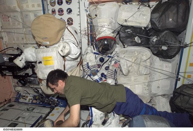 NASA image: Malenchenko in Node 1