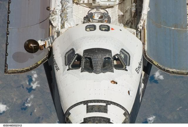 NASA image: Mapping Sequence performed during the STS-123 R-Bar Pitch Maneuver