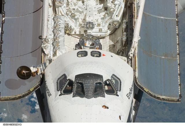 NASA image: Mapping Sequence performed during the STS-123 R-Bar Pitch Maneuver