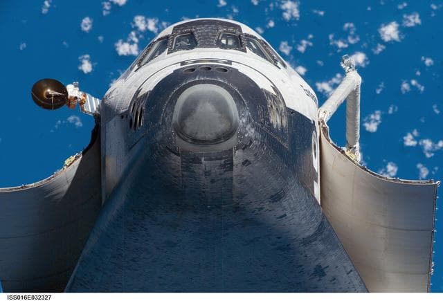 NASA image: Mapping Sequence performed during the STS-123 R-Bar Pitch Maneuver