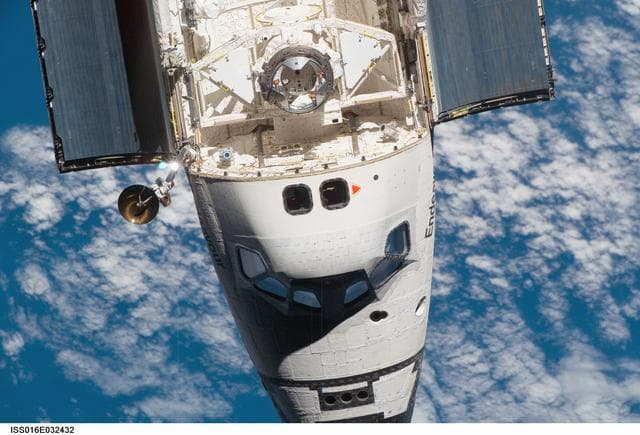 NASA image: Mapping Sequence performed during the STS-123 R-Bar Pitch Maneuver