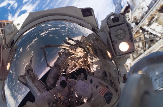 NASA image: Resiman during Expedition 16/STS-123 EVA 1