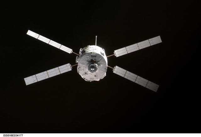 NASA image: ATV during Demonstration Day 2 Rendezvous Test