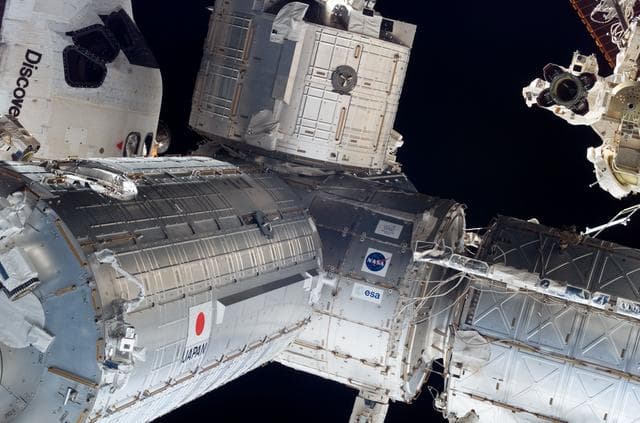 NASA image: STS-124 EVA 2 Forward ISS