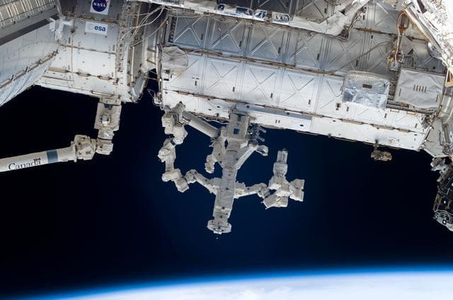 NASA image: STS-124 EVA 2 Forward ISS
