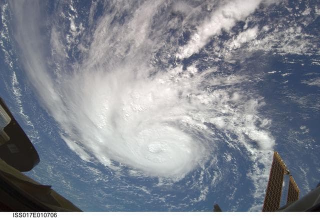 NASA image: Hurricane Bertha taken by the Expedition 17 Crew