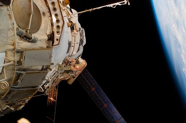 NASA image: Volkov during ISS Russian EVA 20 on Expedition 17