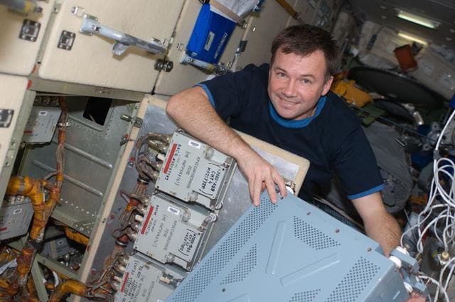 NASA image: ISS Expedition 18 Komparus A3 System Repair and Replace OPS