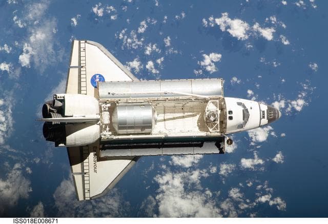 NASA image: ISS Expedition 18 STS-126 Approach OPS