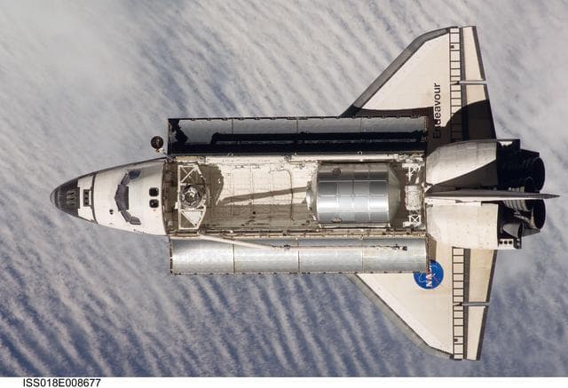 NASA image: ISS Expedition 18 STS-126 Approach OPS