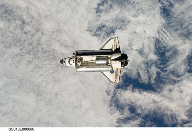 NASA image: ISS Expedition 18 STS-126 Approach OPS