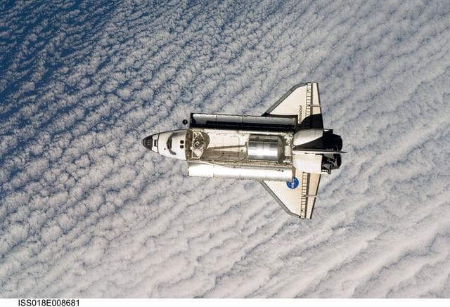 NASA image: ISS Expedition 18 STS-126 Approach OPS