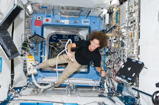 NASA image: ISS Expedition 18 Japanese Experiment Module (JEM)