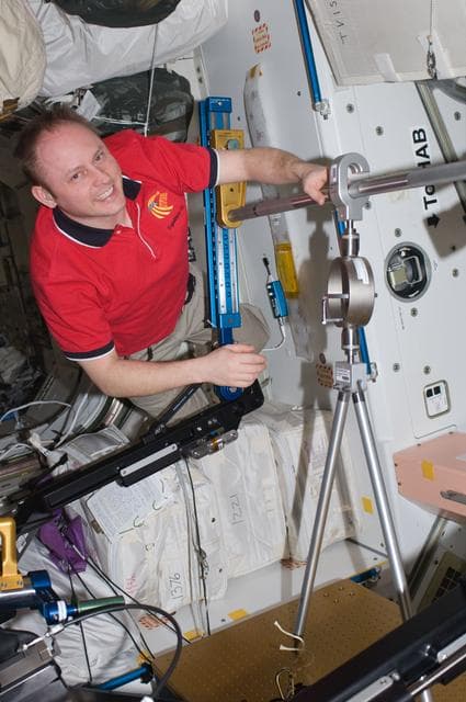 NASA image: Advanced Resistive Exercise Device (ARED) Maintenance