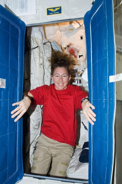 NASA image: ISS Expedition 18 Magnus Crew Quarters (CQ) in US Laboratory Destiny