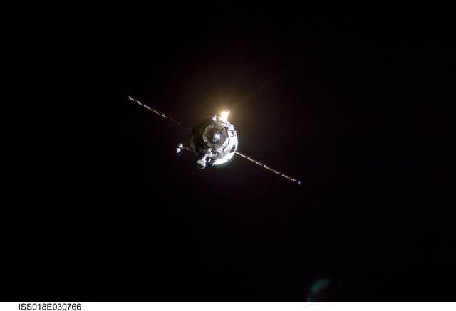 NASA image: Progress 32P Approach
