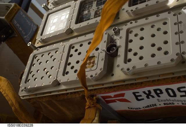 NASA image: Russian Extravehicular Activity (EVA) 21A EXPOSE-R