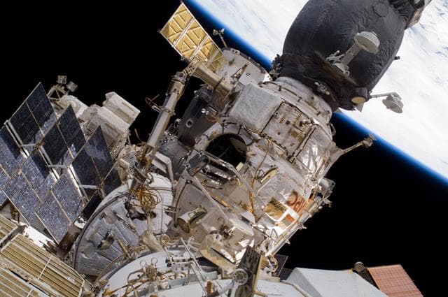 NASA image: Russian Module Photography OPS during Russian Extravehicular Activity (EVA) 21A