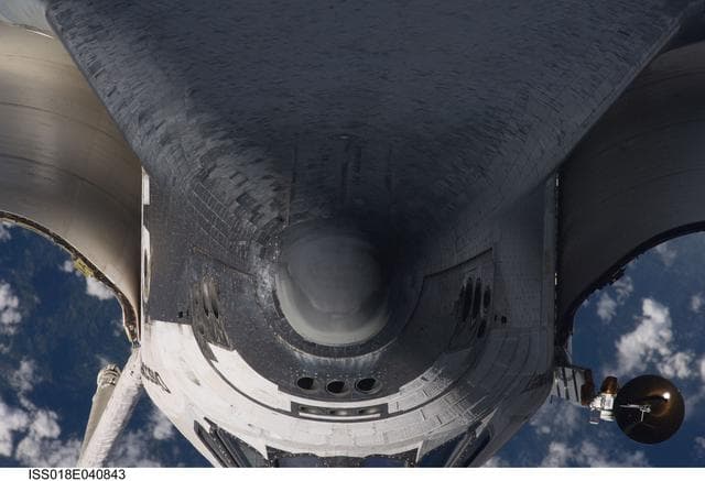 NASA image: 400mm Mapping Sequence performed during the STS-119 R-Bar Pitch Maneuver 