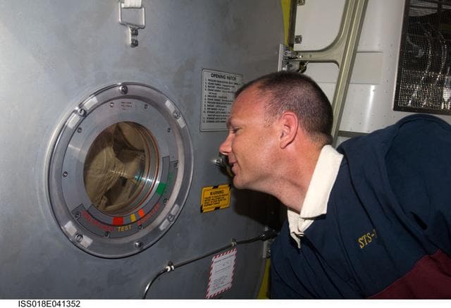 NASA image: Preparations for STS-119 Extravehicular Activity (EVA) 2