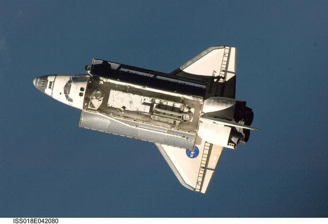 NASA image: STS-119 Approach OPS