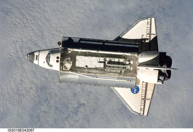 NASA image: STS-119 Approach OPS