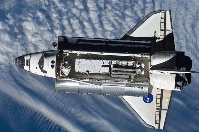 NASA image: STS-119 Approach OPS