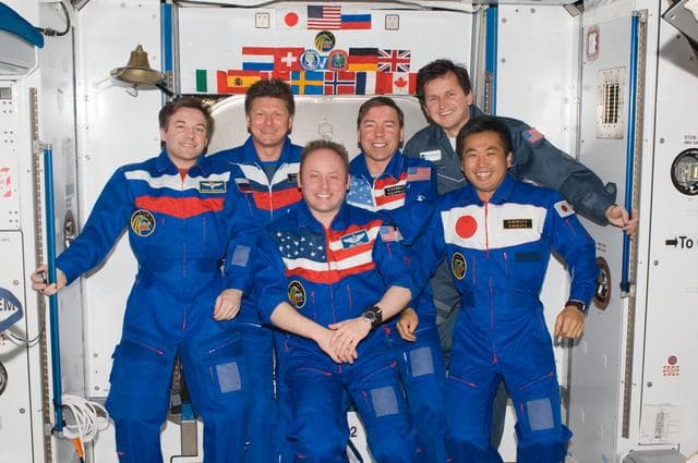 NASA image: Expedition 18 / 19 Crew Photo in Node 2 Harmony