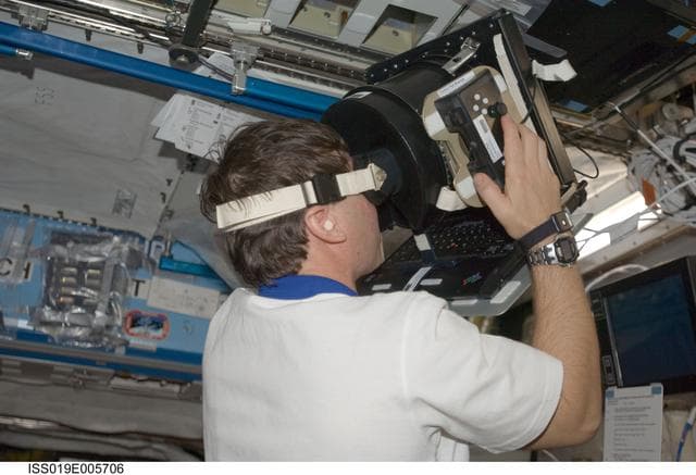 NASA image: BISE (Bodies in the Space Environment) experiment