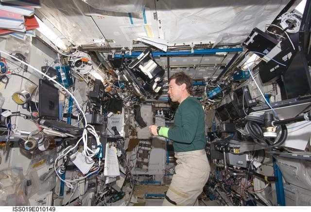 NASA image: BISE (Bodies in the Space Environment) experiment