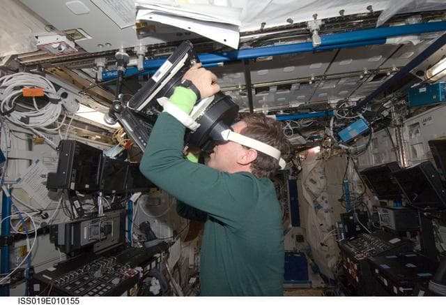 NASA image: BISE (Bodies in the Space Environment) experiment