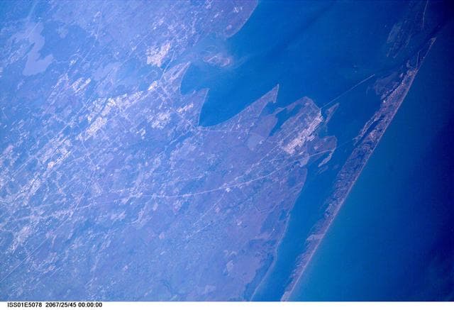 NASA image: Houston and Texas City as seen from ISS