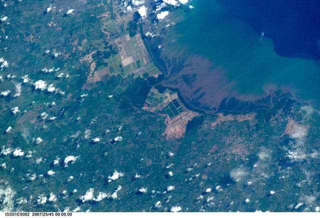 NASA image: Coastal Asia as seen from the ISS