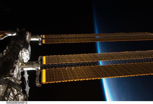 NASA image: P4,P5,and P6 trusses