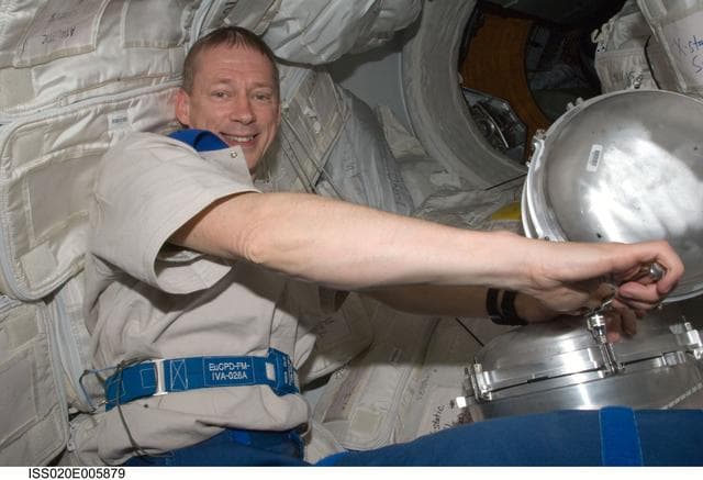 NASA image: De Winne  in  JPM