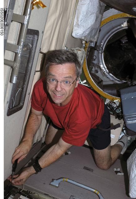 NASA image: Thirsk in Service Module