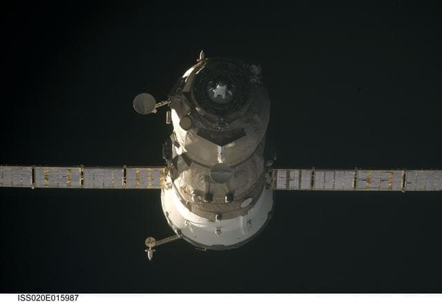 NASA image: Progress 33P undock