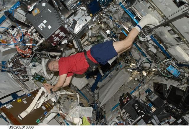 NASA image: Thirsk during CHeCS medical emergency training