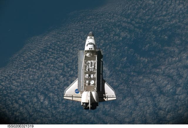 NASA image: STS-127 approach to ISS