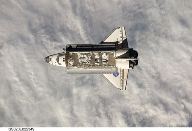 NASA image: STS-127 approach to ISS