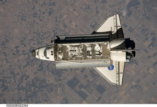NASA image: STS-127 approach to ISS