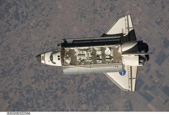 NASA image: STS-127 approach to ISS