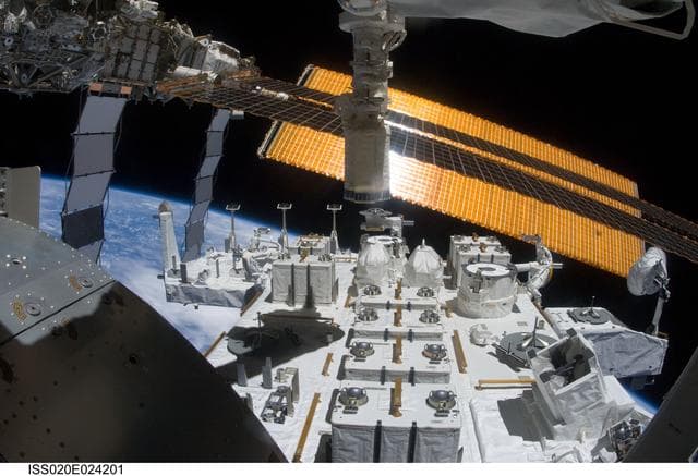 NASA image: JEF and trusses