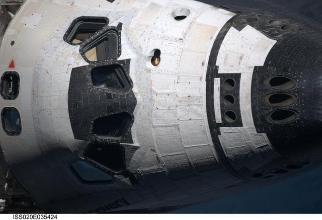 NASA image: 800mm Mapping Sequence performed during the STS-128 R-Bar Pitch Maneuver 