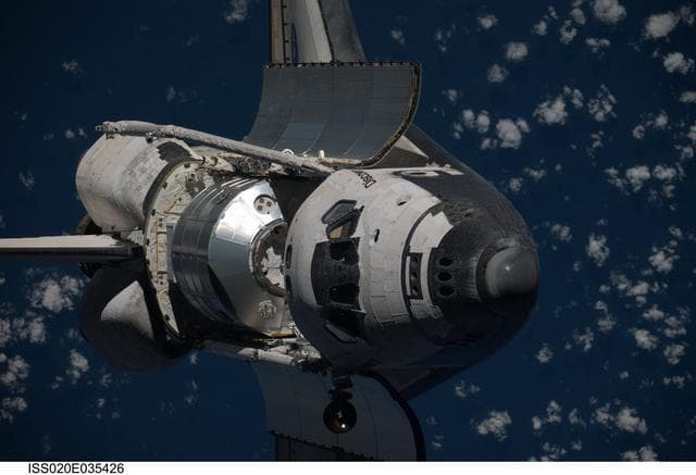 NASA image: 800mm Mapping Sequence performed during the STS-128 R-Bar Pitch Maneuver 