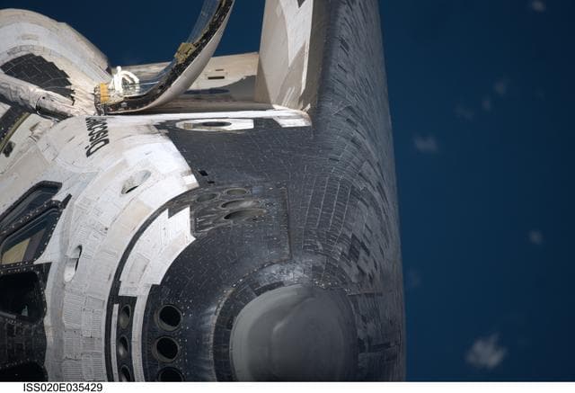 NASA image: 800mm Mapping Sequence performed during the STS-128 R-Bar Pitch Maneuver 