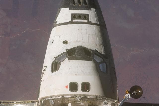 NASA image: 400mm Mapping Sequence performed during the STS-128 R-Bar Pitch Maneuver 