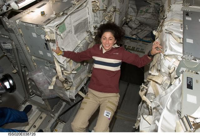 NASA image: Stott in MPLM