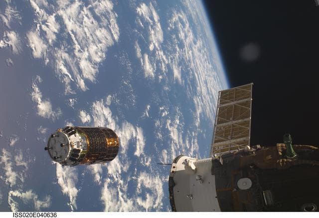 NASA image: Arrival of HTV