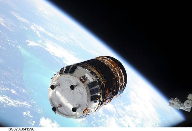NASA image: HTV approach
